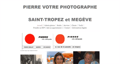 Desktop Screenshot of pierrephoto.com